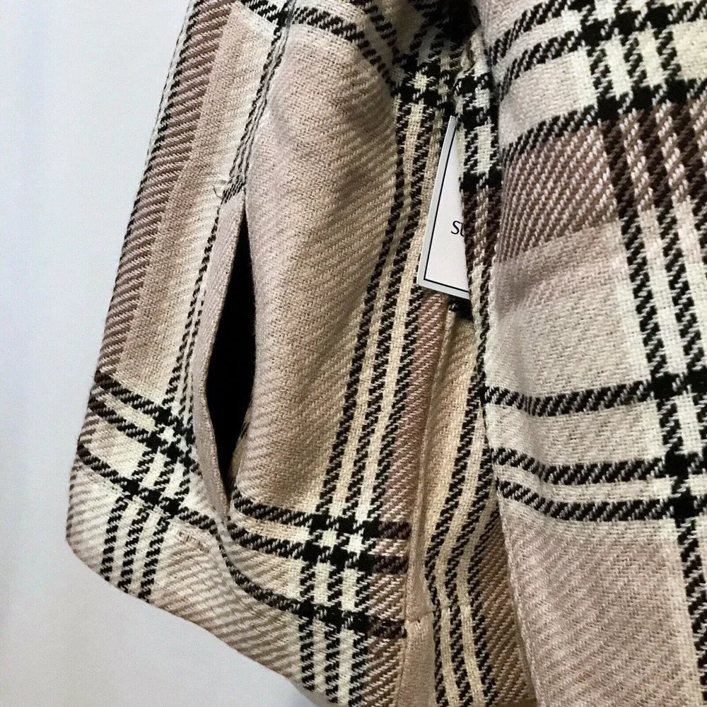 Susina NWT Plaid Jacket Women LP